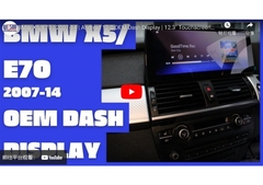 10.25'/12.3' Screen Para BMW X5 E70/ BMW X6 E71 2007-2010 CCC Android Multimedia Player