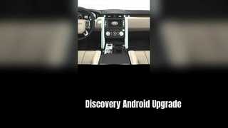 Não há renderizações falsas aqui! Veja esta atualização real do Android Land Rover Discovery 5 de 10,25" funcionar perfeitamente