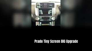 Enorme tela estilo Tesla de 13,6" para Land Cruiser Prado (TZG1801/1802)